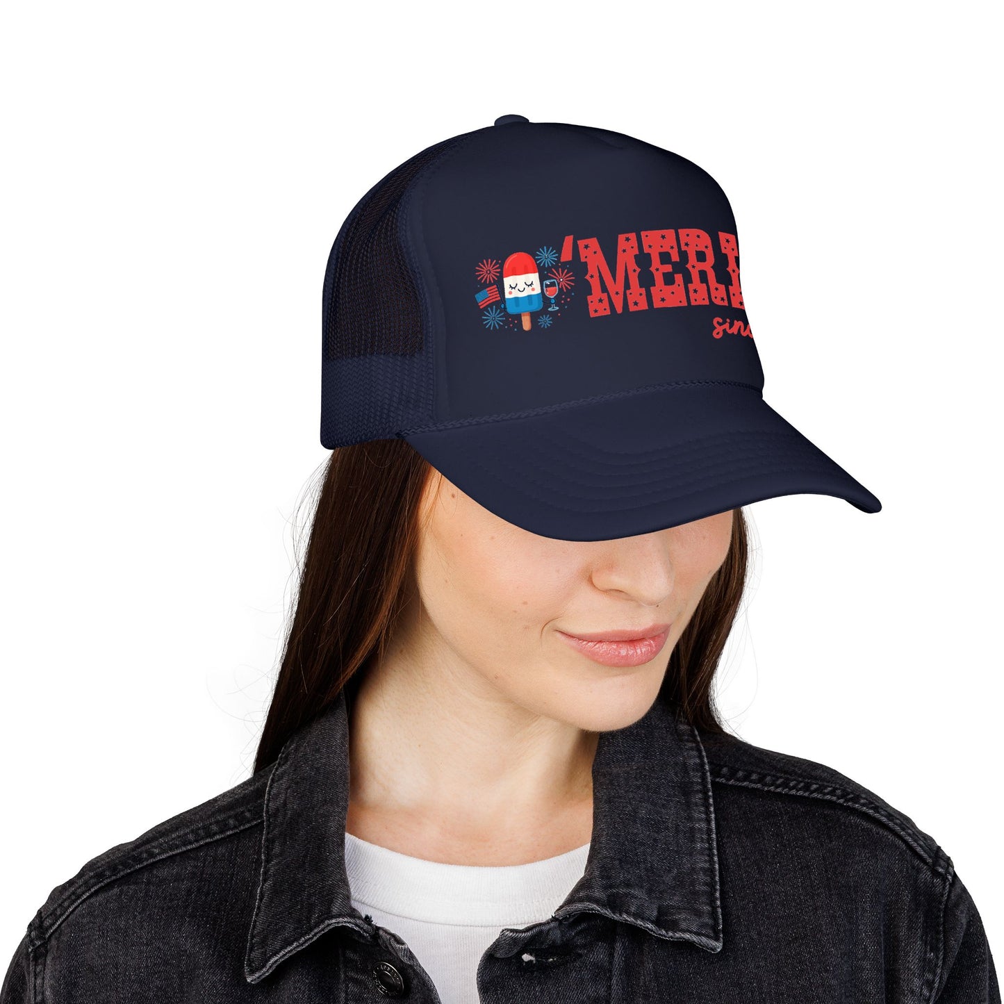 'Merica Patriotic Popsicle Trucker Hat