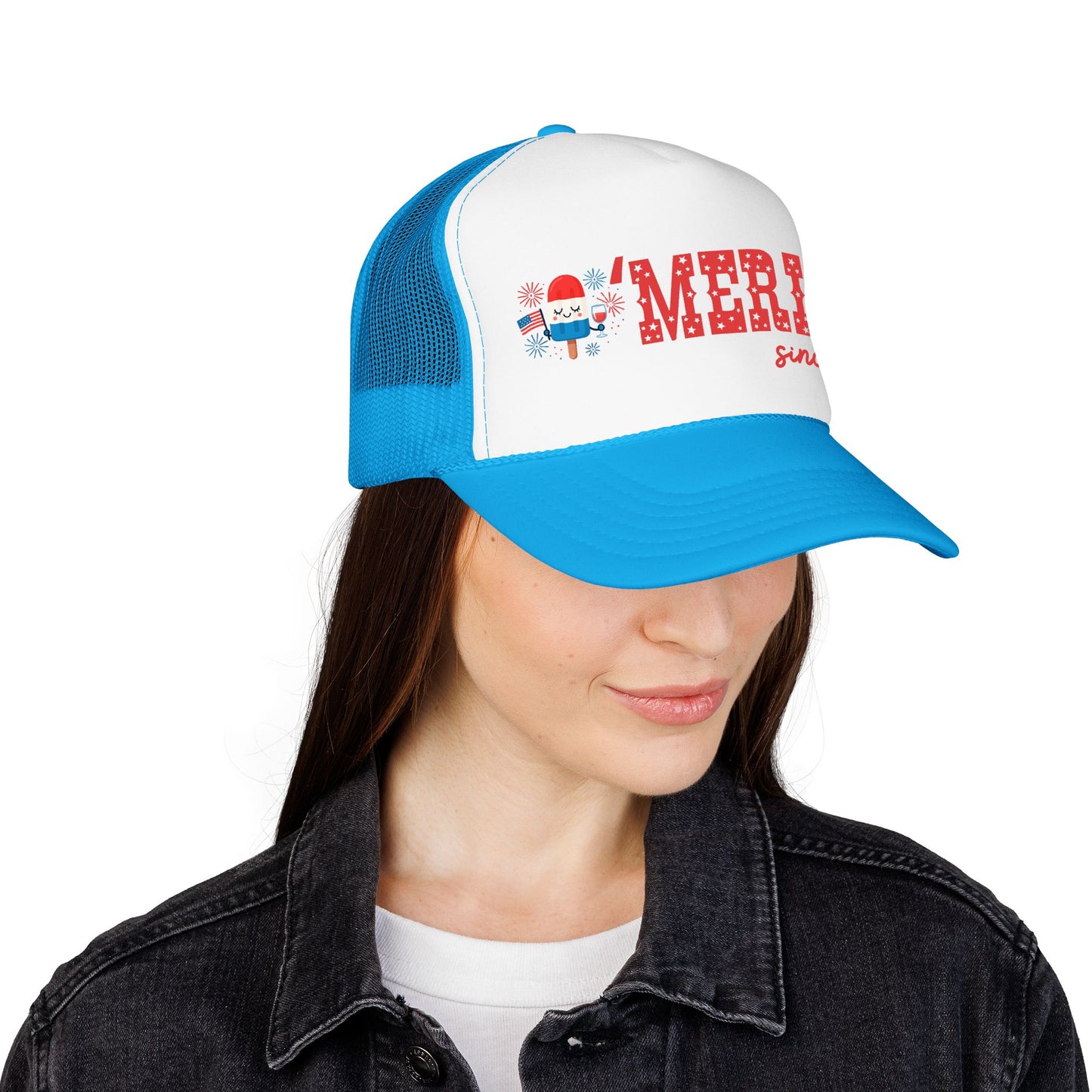 'Merica Patriotic Popsicle Trucker Hat