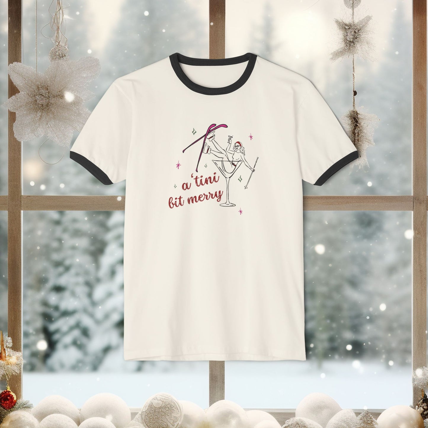 A 'Tini Bit Merry Festive Holiday Shirt