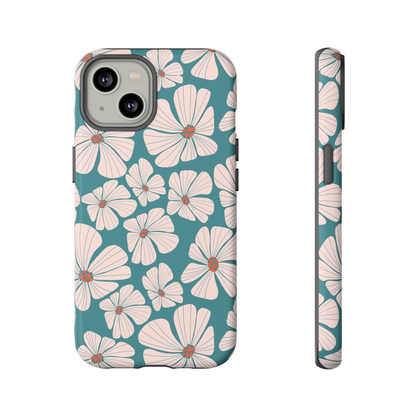 Retro Bloom Tough Phone Case