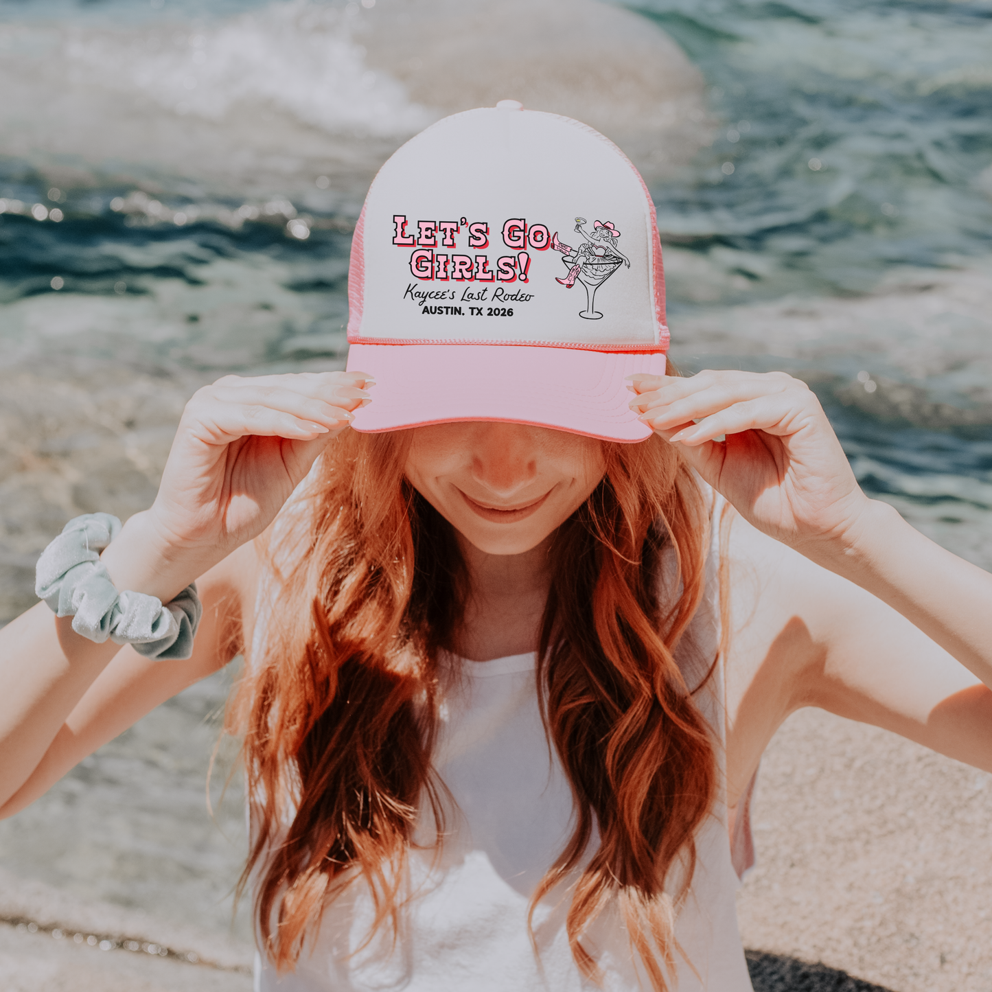 Let's Go Girls Trucker Hat | Customizable
