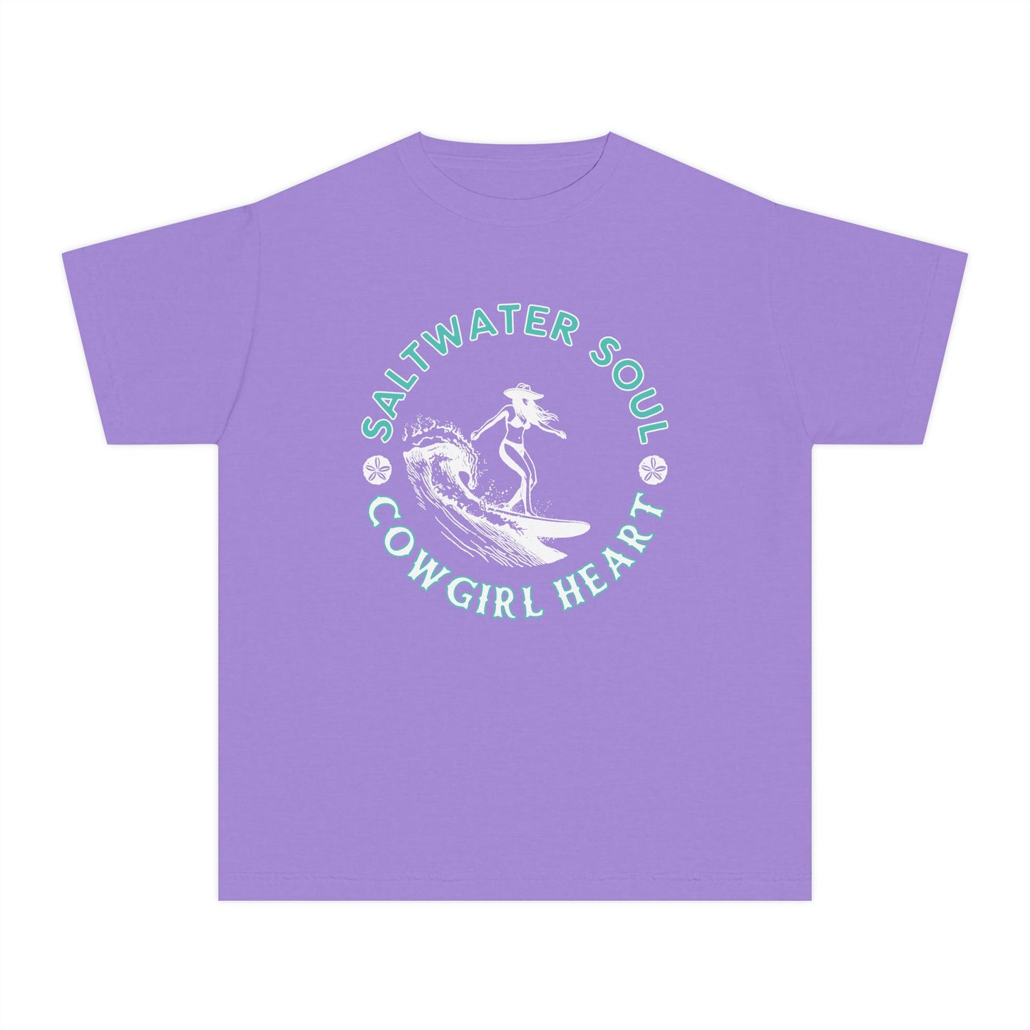 Saltwater Soul, Cowgirl Heart Kids Tee