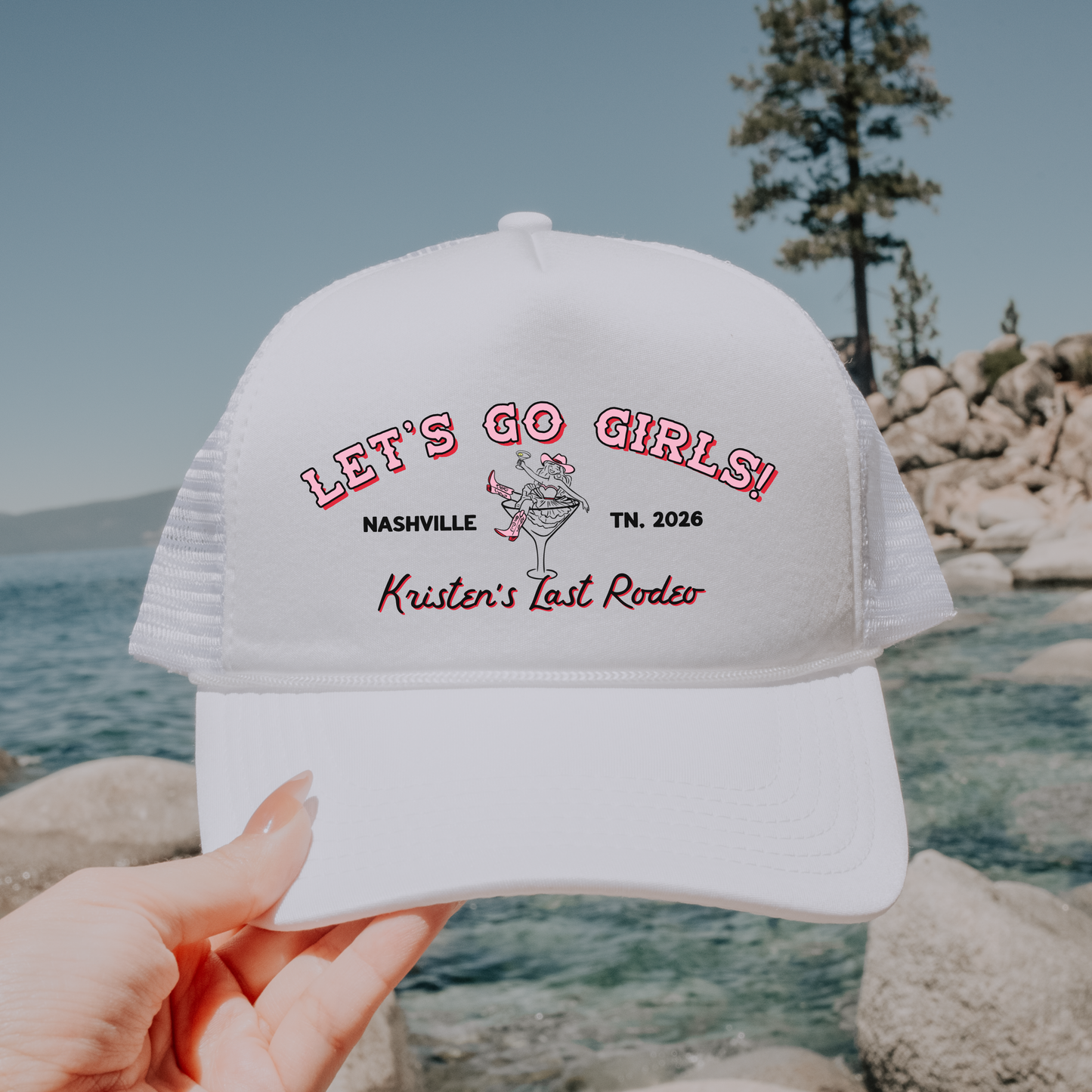 Let's Go Girls Trucker (V2) | Customizable