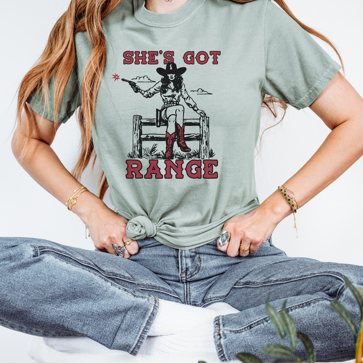 She's Got Range Cowgirl Tee