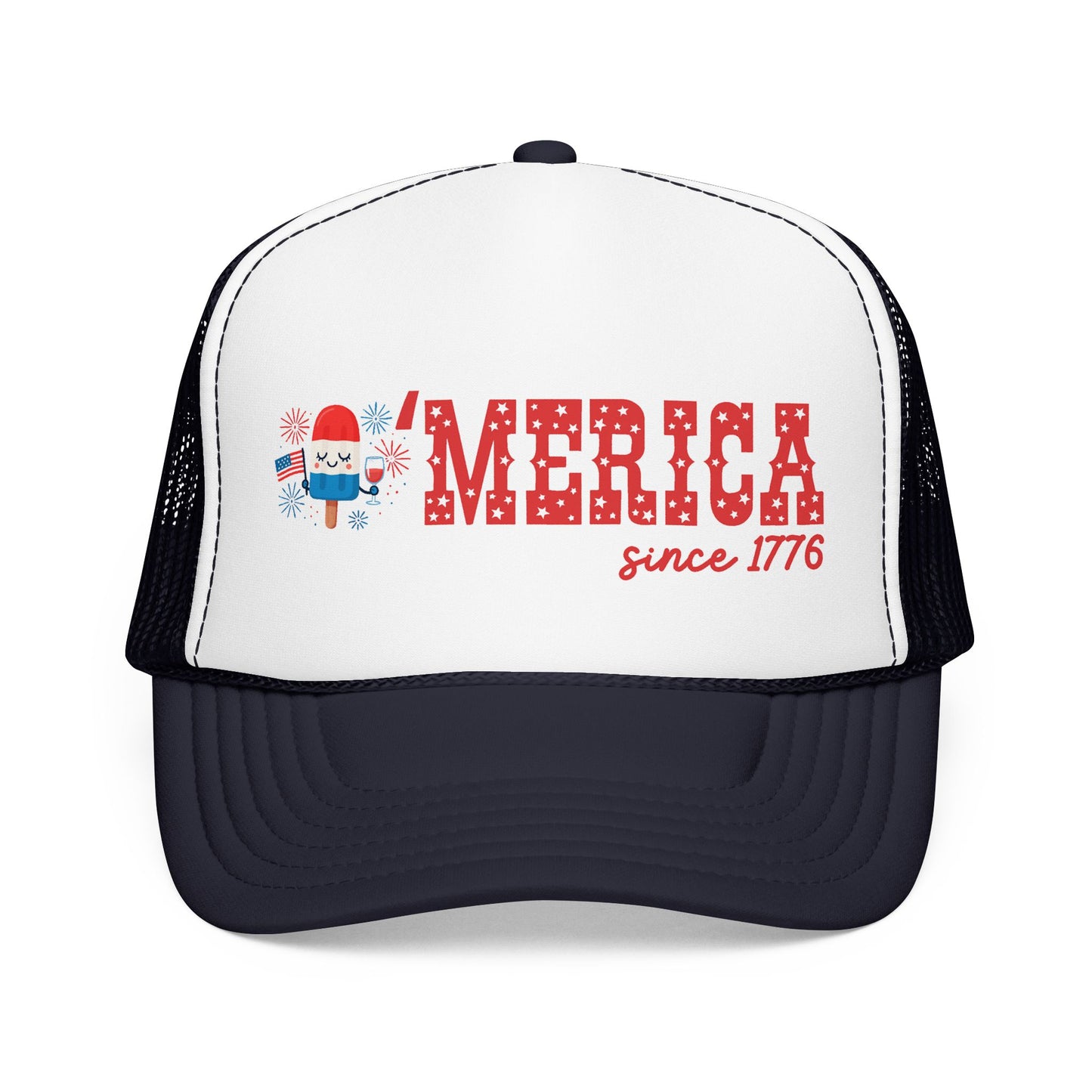 'Merica Patriotic Popsicle Trucker Hat