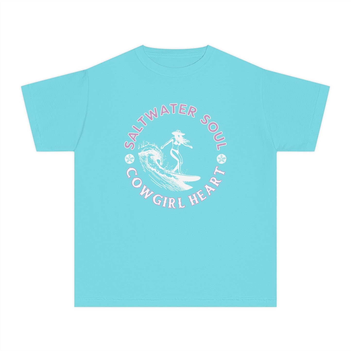 Saltwater Soul, Cowgirl Heart Kids Tee