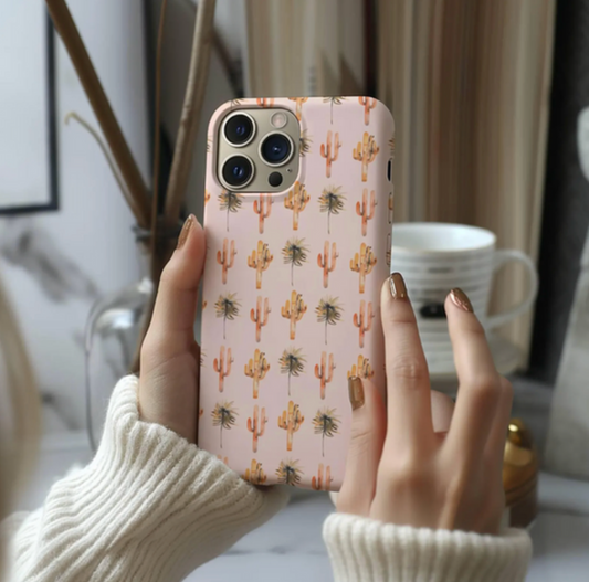 Pink Desert Tough Phone Case