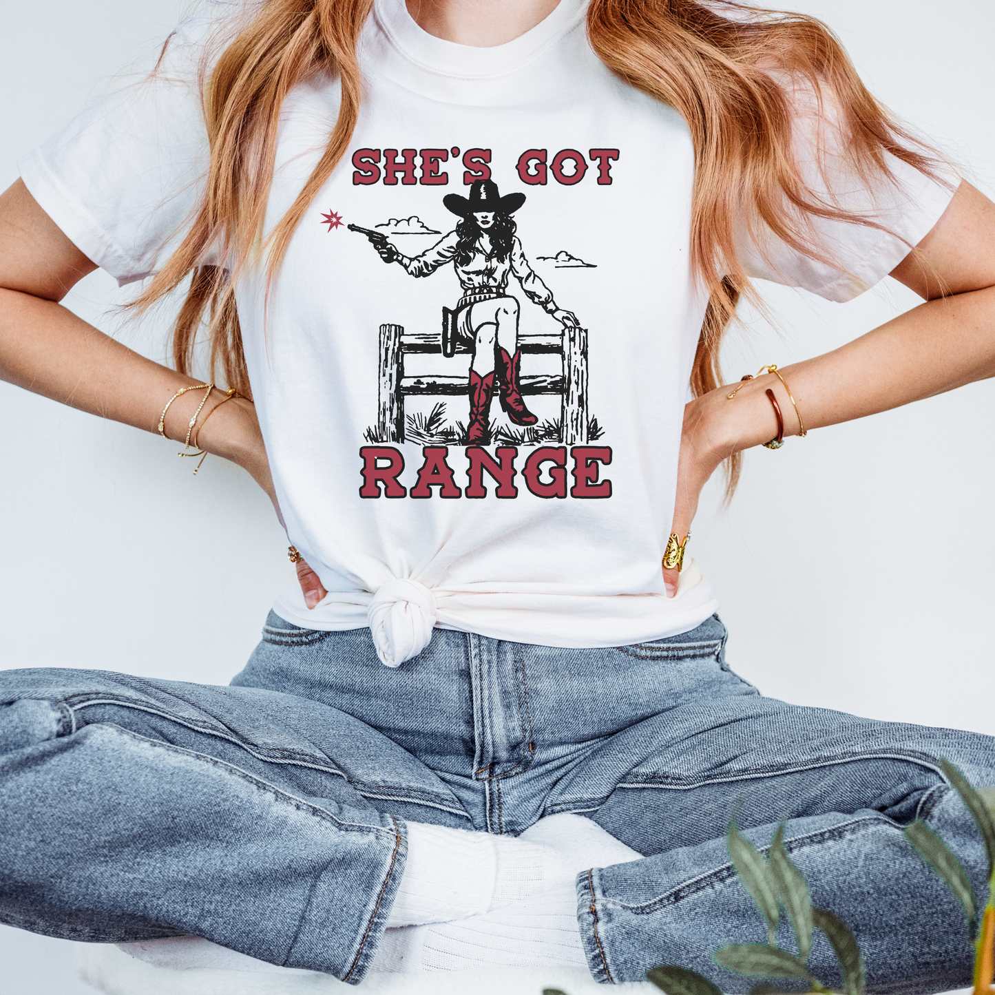 She's Got Range - white 